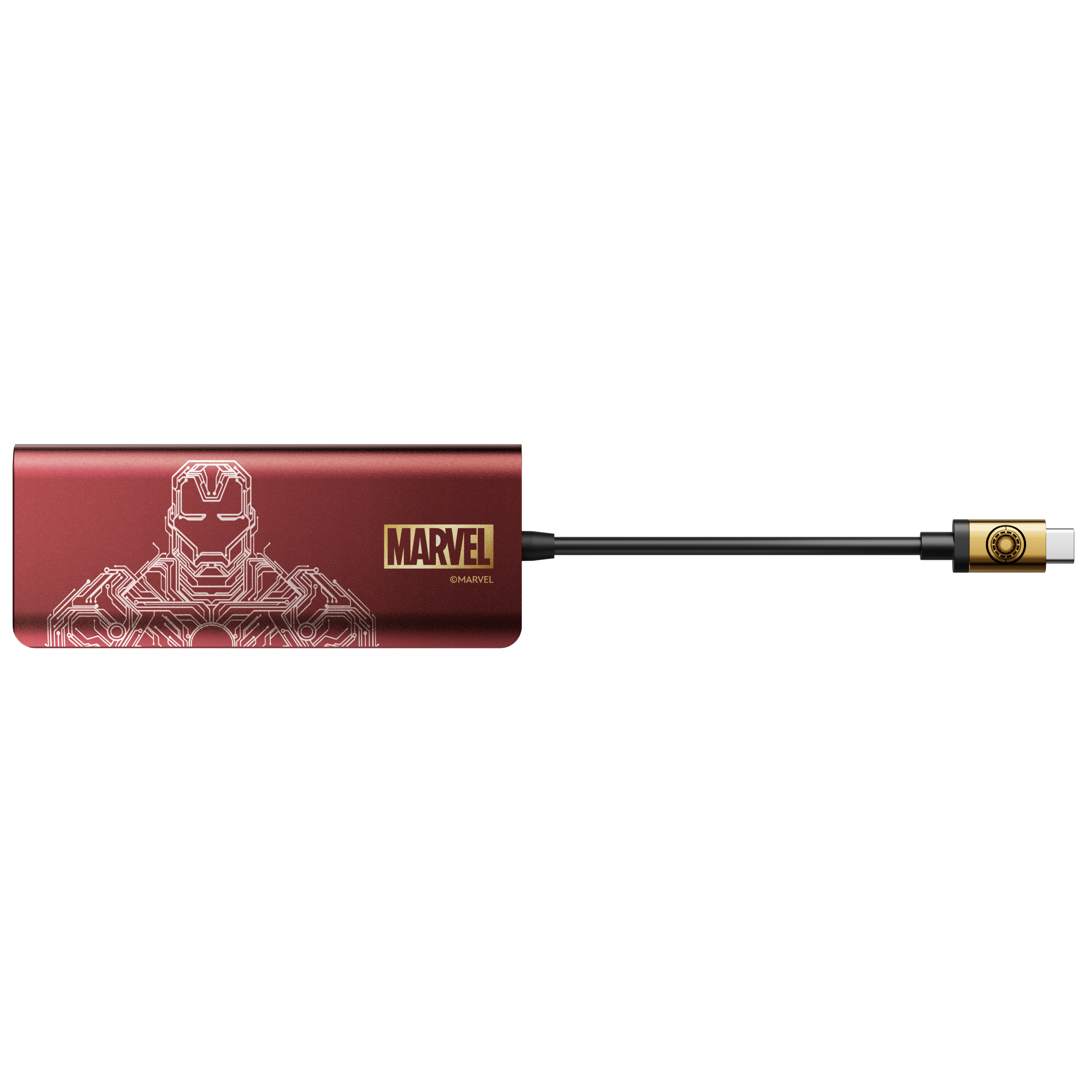 Belkin - Connect USB-C® 7 合 1 高速多媒體集線器 (100W) (迪士尼系列) (鐵甲奇俠)